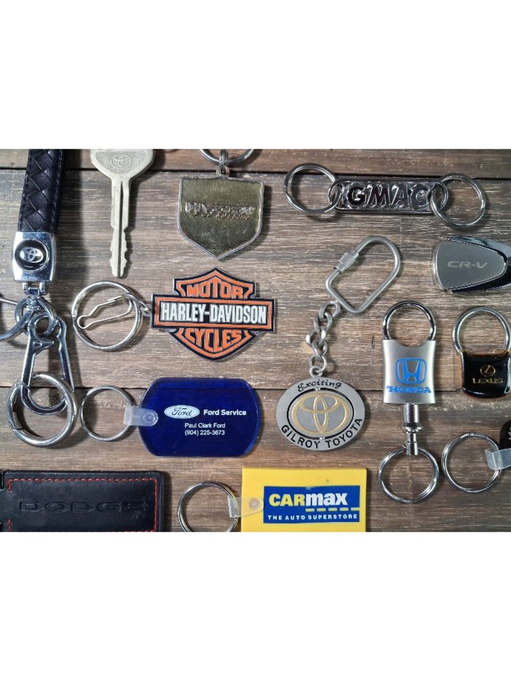 Dodge Harley Toyota Other Fob Tag Lot Car Vehicle Theme Various